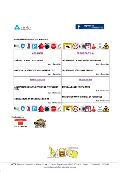 Boletín Seguridad nº 7, enero 2020